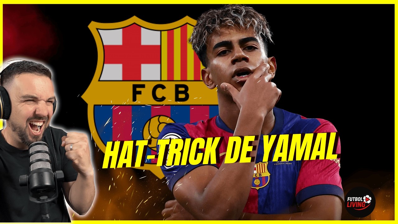 🔴 LAMINE YAMAL DESATA LA LOCURA: HAT-TRICK Y LÍDER