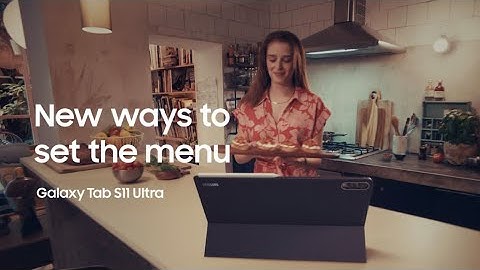 Dinner prep with Screen Share | Galaxy Tab S11 Ultra | Samsung