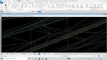 Creating and Annotating a Horizontal Alignment | How to create horizontal alignment in OpenRoad