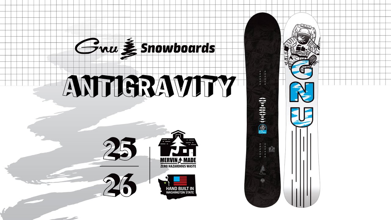 GNU Antigravity Snowboard 2026 | Corbetts Ski + Snowboard