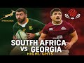 South Africa vs Georgia Rugby Highlights | All Tries | July 19, 2025
