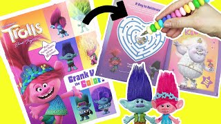 Trolls Band Together Poppy and Branch Activity Coloring Book with Stickers! DIY Crafts screenshot 1