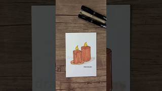 Candle Coloring Tutorial | Warm Marker Shading