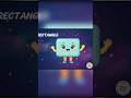 Learn Rectangle Shape for Kids 🟩 | Rectangle for Kids | Easy Shapes Learning #shorts
