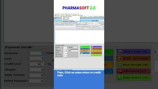 PharmaSoft 4.0 - How to return items screenshot 2