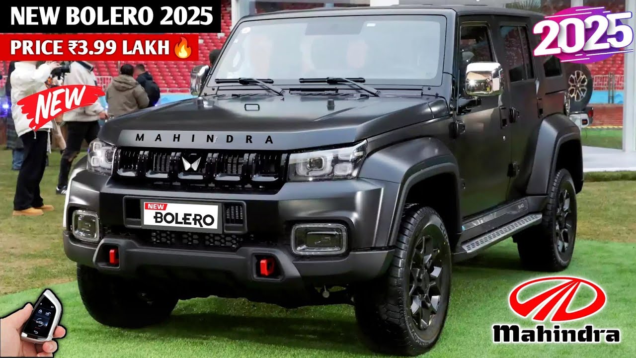 Mahindra New-Gen Bolero Offical Launch🔥|| Mini-Defender 2025 Mahindra Bolero ₹4.99 Lakh Price.👌👌