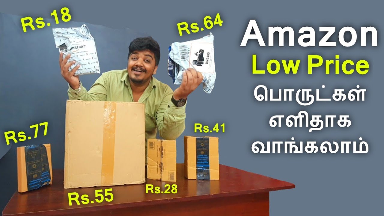 Rs.18, Rs.64, Rs.28, Rs.55 Amazon Low Price Products in Tamil