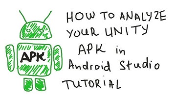 How to analyse the Unity game APK file in Android Studio tutorial?