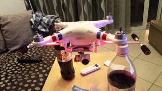 Phantom 3 retractable landing gear
