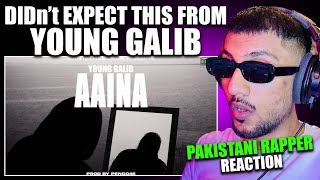 Pakistani Rapper Reacts to YOUNG GALIB - AAINA | Bantai Records