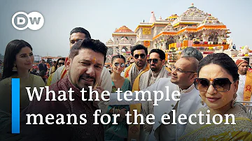 Indian PM Modi opens controversial Hindu temple in Ayodhya | DW News