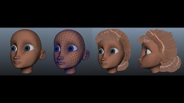 Autodesk Maya - Elsa Head Modeling Timelapse