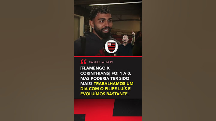 Gabigol foi só elogios ao Filipe Luís #shorts 🎥: FLA TV