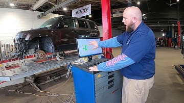 Setting up a frame machine. Ohio Technical College