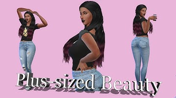 Plus-sized Beauty|Sims 4|Create a sim