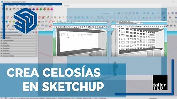 Crea celosías en Sketchup muy fácil