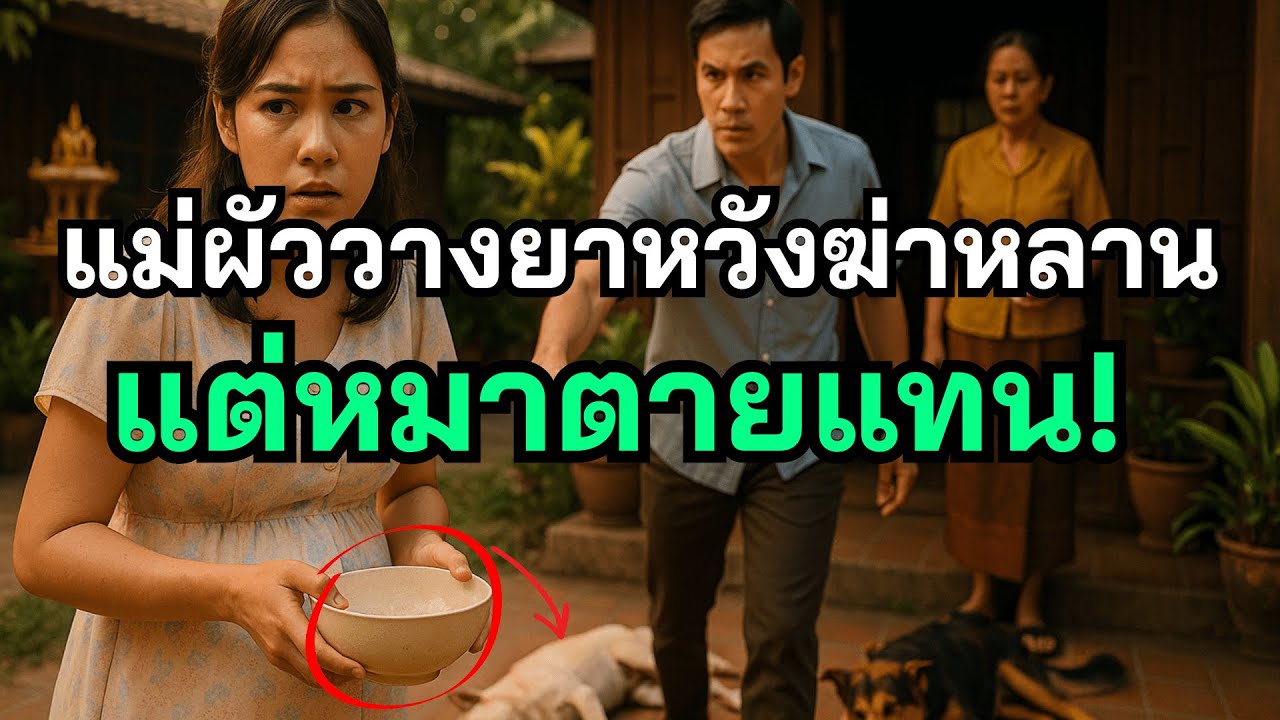 แม่สามีทำข้าวต้มบำรุงครรภ์ แต่กลับซ่อนยาขับเลือดไว้หวังฆ่าหลานในไส้