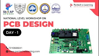Day 1 National Level Workshop on PCB Design|  #pantechelearning