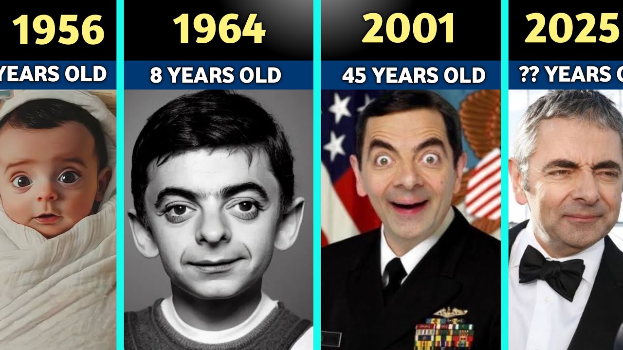 Rowan Atkinson (Mr Bean) Transformation From 1 to 70 Years Old (1956