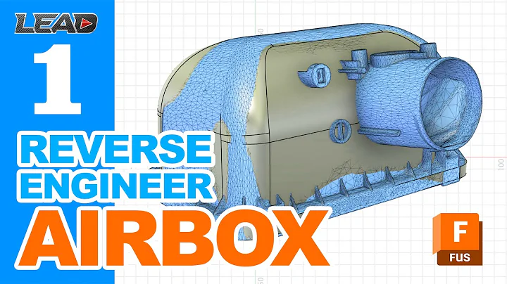 Reverse Engineering Scanned Car Parts - Airbox Series Part 1 #fusion360