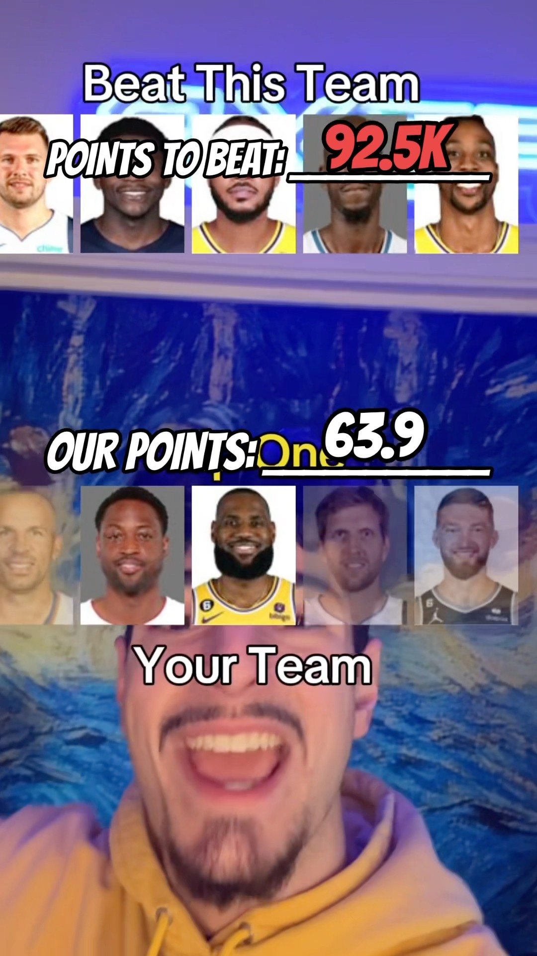 “run it backkk u didn’t win” ABSOLUTE DOMINATION? #nba #lebron #dwaynewade #anthonyedwards #fexr