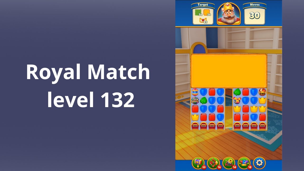 Royal Match Level 132 - BOOSTERS - YouTube