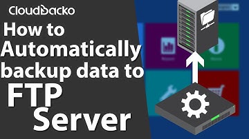 How to automatically backup data to FTP server