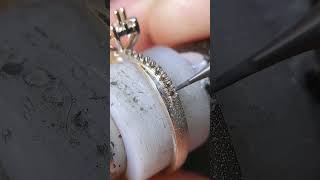 Creating a Stunning 12 Prong Round Diamond Engagement Ring | Handmade Design