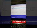 How to Add Partition SSD to 128gb ,256gb Full Windows Setup | SSD windows Setup@macnitesh #ssd