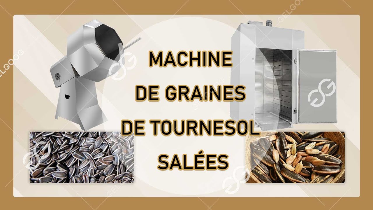 Comment Fabriquer Des Graines De Tournesol Salées - YouTube