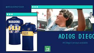 🔝 🇦🇷 Adios DIEGO 🔟 MARADONA jerseys available