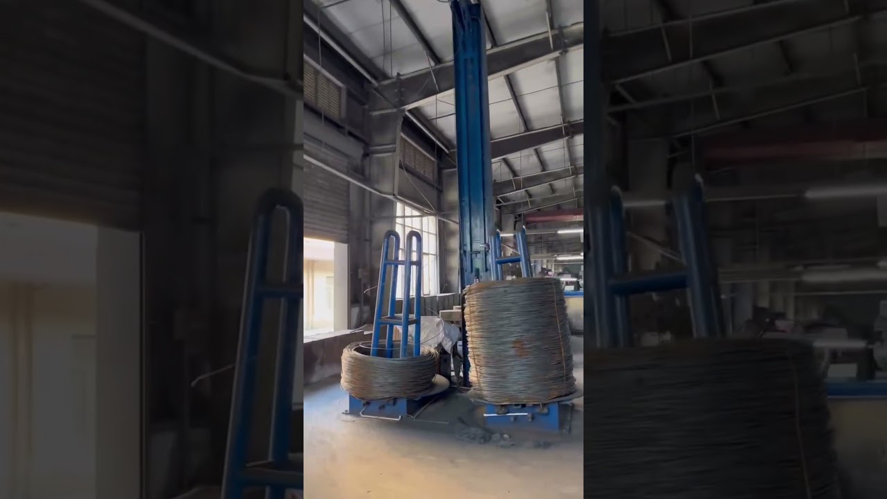 Payoff stand for wire drawing machine | payoff stand