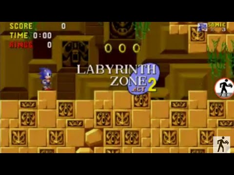 Sonic the Hedgehog Mobile Walkthrough Labyrinth Zone Act 2