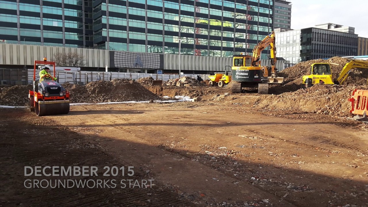 Box Park Croydon Construction by Randall Contracting