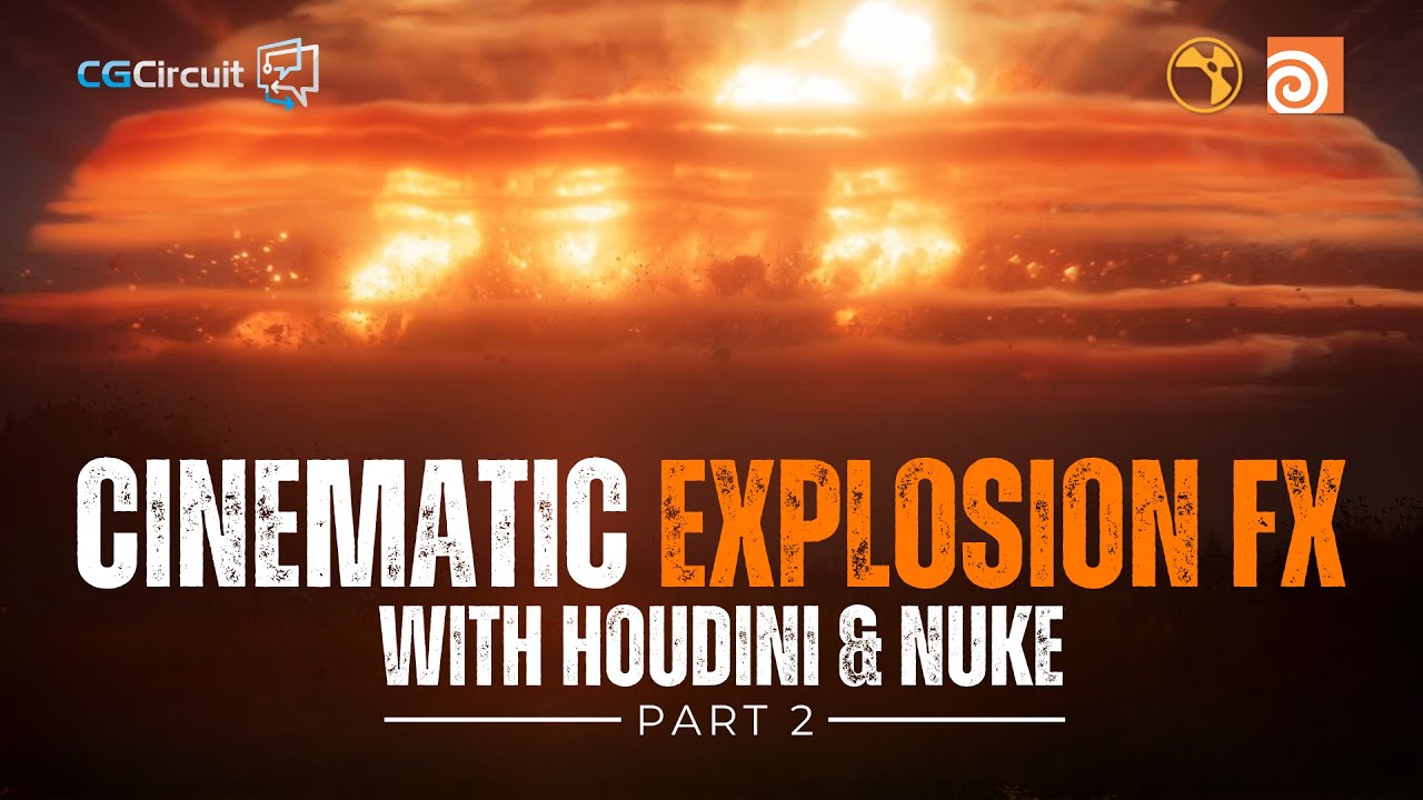 [TRAILER] Cinematic Explosion FX with Houdini & Nuke - Part 2 - YouTube