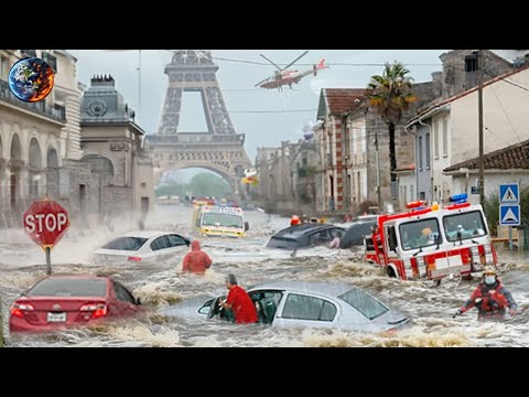 Orages Violents à Paris : Dégâts Massifs, 2 Victimes et Inondations dans la Capitale !