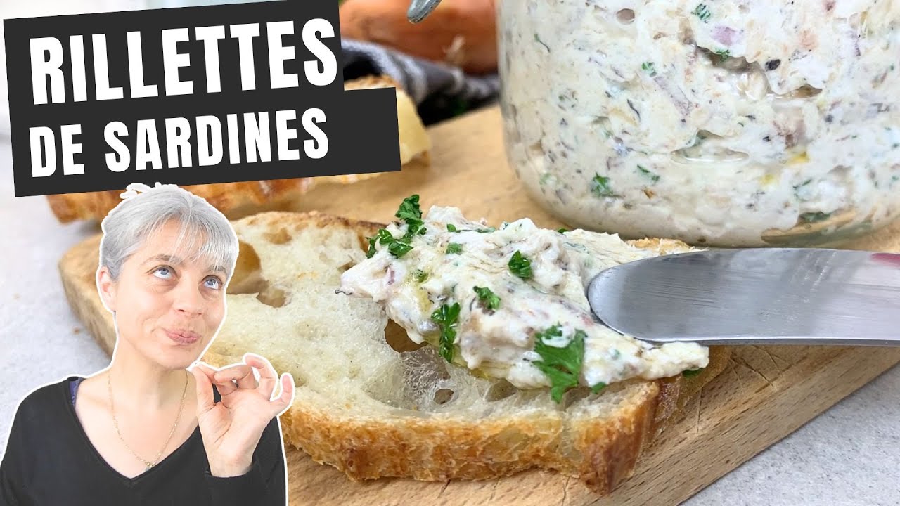 Préparez des Rillettes de Sardines MAISON avec Facilité et Rapidité