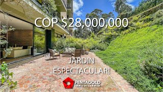 Apartamento En Santa María con EL JARDIN MAS ESPECTACULAR! - ARRIENDO $28,000,000