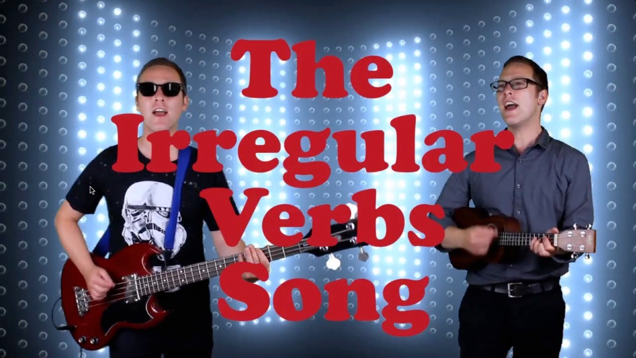 Irregular Verbs Song Worksheet
