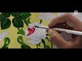 How to colour rose  drawing of rose    shorts  zeba zaheen