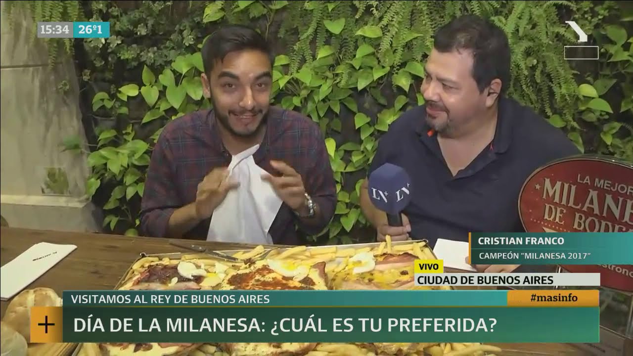 Día de la milanesa: visitamos al Rey de la Milanesa en Buenos Aires | +INFO por LN+ inform