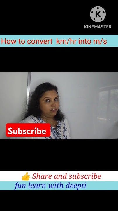 how-to-convert-km-hr-into-m-s-easiest-way-youtube