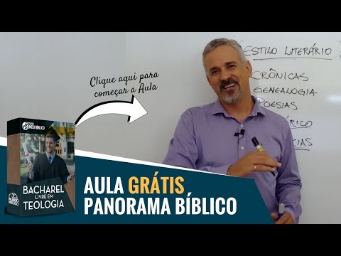 ➤ Aula Gratuita de Panorama Bíblico | Formação em Teologia | Instituto Mundo Bíblico