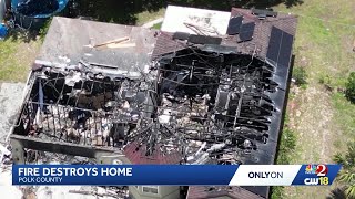 Family of 5 escapes Polk County fire
