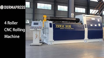 Four roller plate rolling machine W12 16X2000mm 4 rolls bending machine price