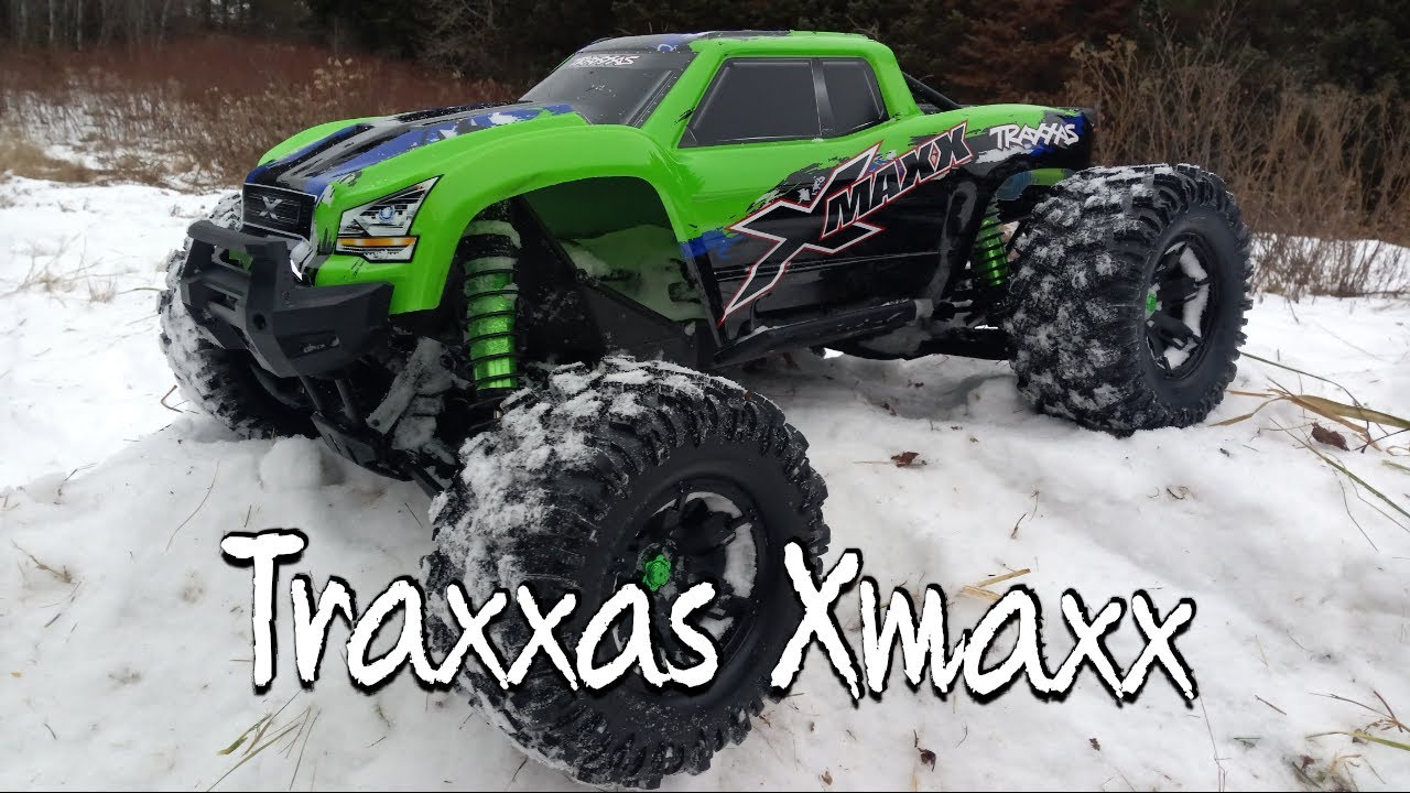 Traxxas X maxx First Impressions Snow Bash