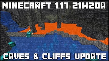 Minecraft 1.17 - Snapshot 21w20a - Waiting For The Snapshot To Release!