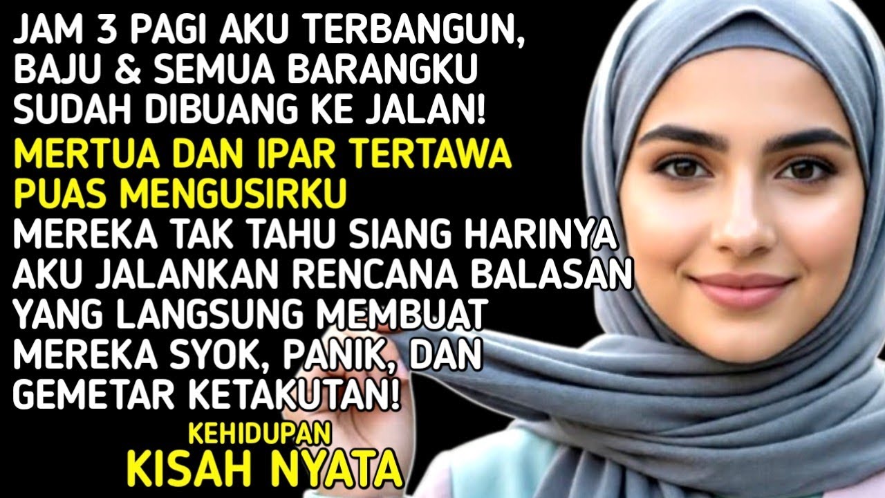 PAGI BUTA AKU DIUSIR & SEMUA BARANGKU DIBUANG KE JALAN—5 MENIT KEMUDIAN MEREKA MENYESAL! 😱