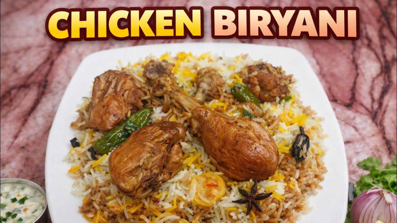 Easy Chicken Biryani Recipe | Step-by-Step Homemade Biryani