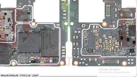 REALME C75X LCD Light LCD Black No Grapice Problem Ways Hardware Solution #borneoschematic #gsmstore